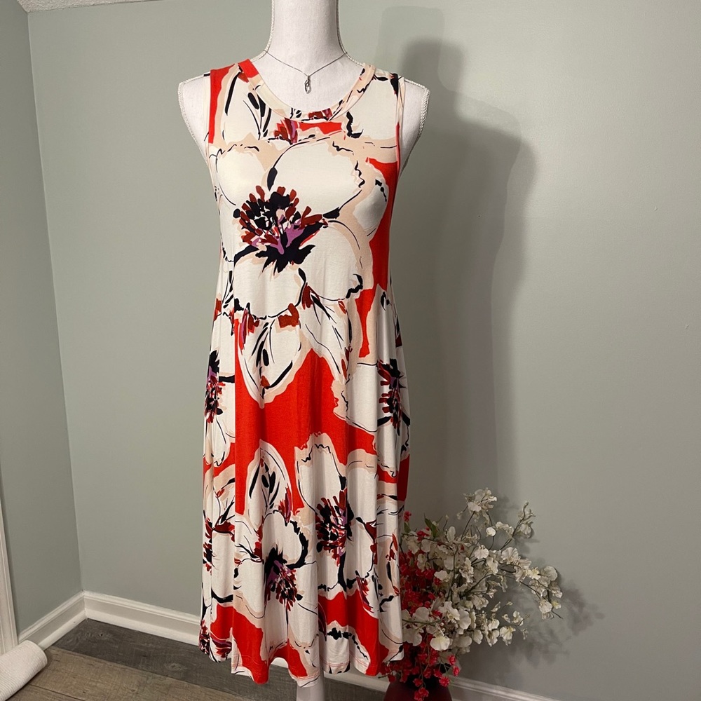 Summer flow dress - sleeveless